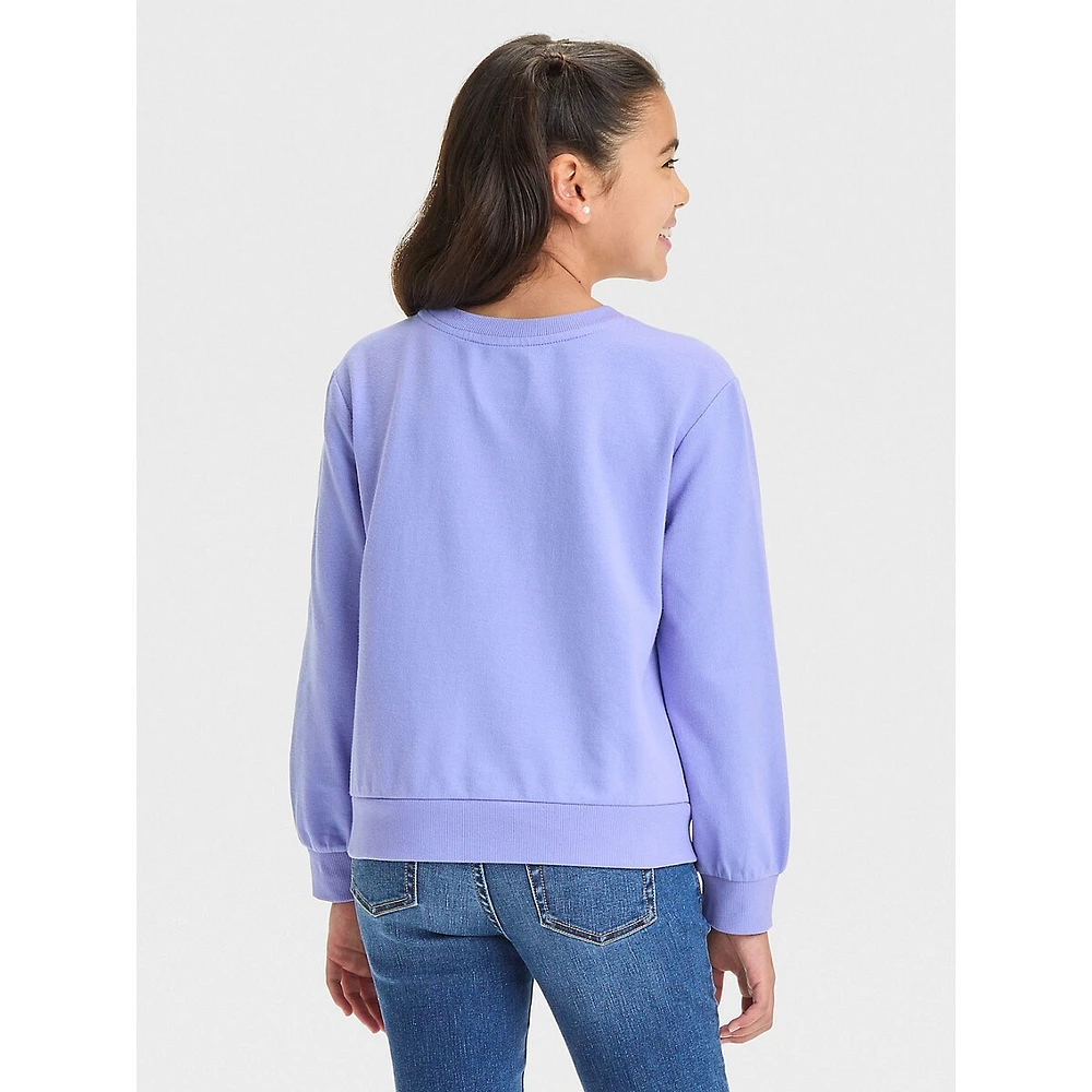 Girl's French Terry 'Stars' Sweatshirt