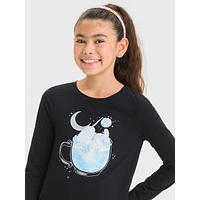 Girl's 'Cocoa Critters' Long-Sleeve T-Shirt