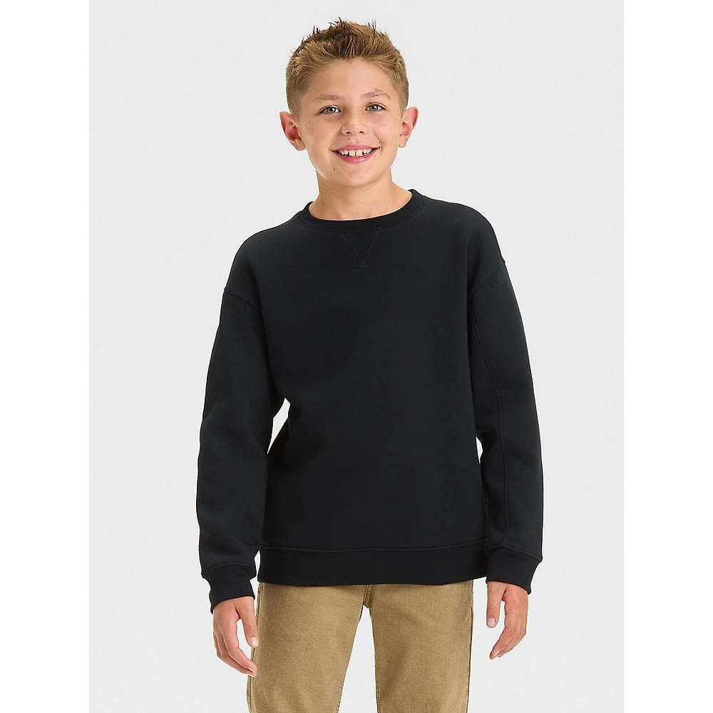 Boy's Fleece Crewneck Sweatshirt