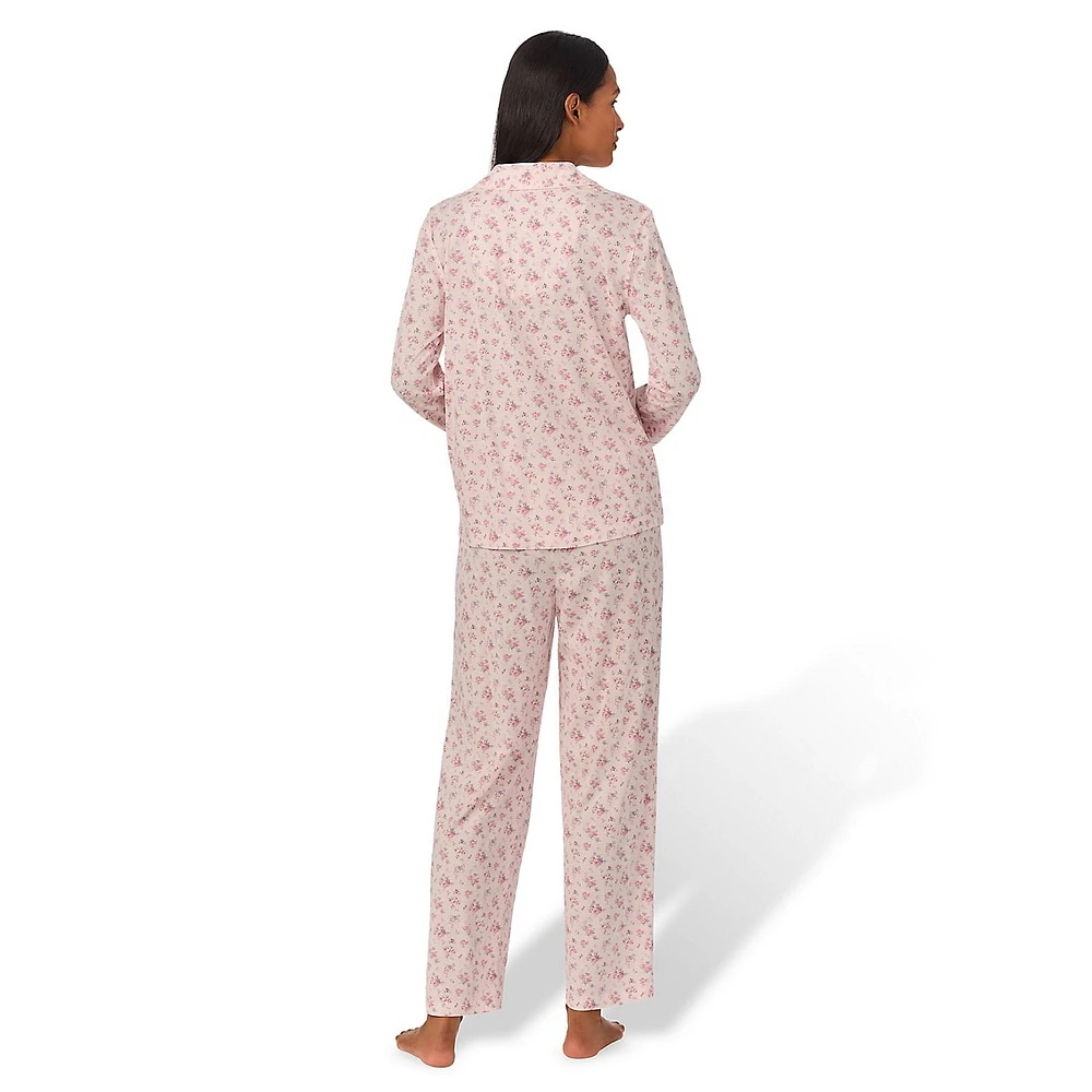 2-Piece Floral Pyjama Set