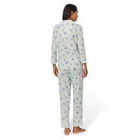 2-Piece Floral Jersey Pyjama Set