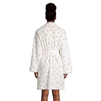 Patterned Jacquard Chenille Wrap Robe