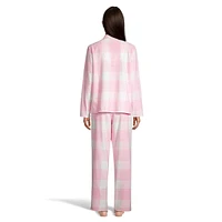 2-Piece Print Flannel Pyjama Set