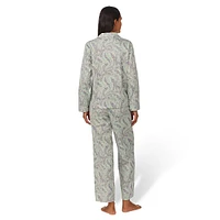 2-Piece Paisley Sateen Pyjama Set