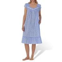 Floral Chambray Waltz Nightgown