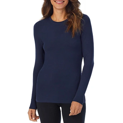 Smooth-Knit Crewneck Top