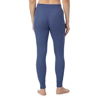 Waffle-Knit Thermal Leggings