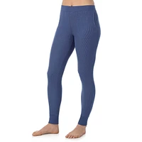 Waffle-Knit Thermal Leggings