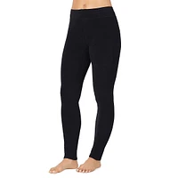 Hidden-Drawstring Fleece Leggings