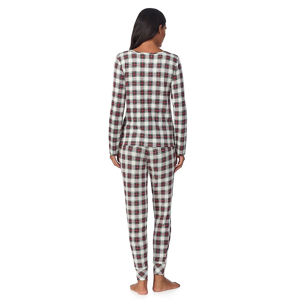 2-Piece Jersey-Knit Pyjama Set