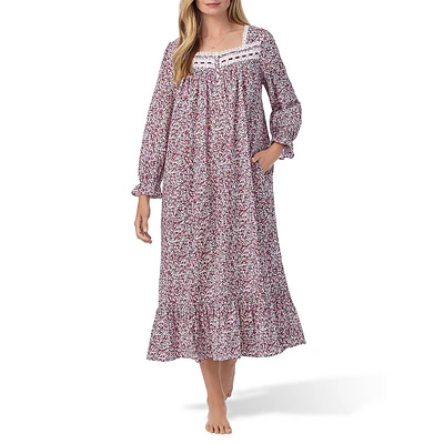 Ditsy Floral Lawn Ballet Nightgown