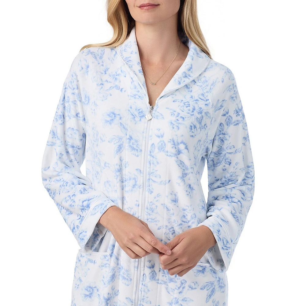 Velour Ballet Zip Robe