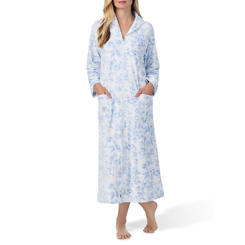 Velour Ballet Zip Robe