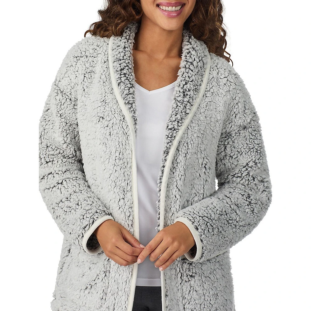 Snuggle Up Plush Cardigan