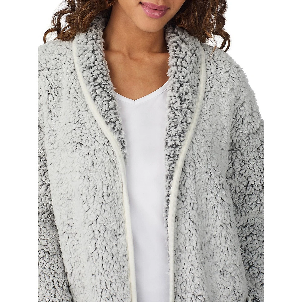 Snuggle Up Plush Cardigan