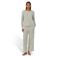 2-Piece Herringbone Twill Pyjama Set