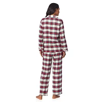 Brushed Herringbone Twill Classic Pyjama Set