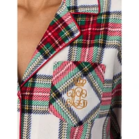 Classic 2-Piece Print Fleece Pyjama Set
