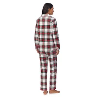 Petite 2-Piece Print Fleece Pyjama Set