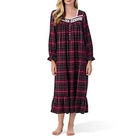 Plaid Flannel Ballet Nightgown