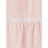 Embroidered Cotton Flannel Ballet Nightgown