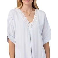 Short-Sleeve Ecovero Rayon Caftan