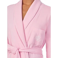 Quilted Shawl Collar Robe