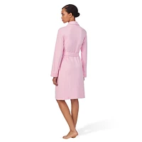 Quilted Shawl Collar Robe