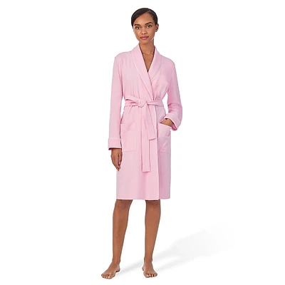 Quilted Shawl Collar Robe