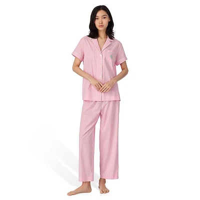 Ensemble pyjama court 2 pièces en gazon