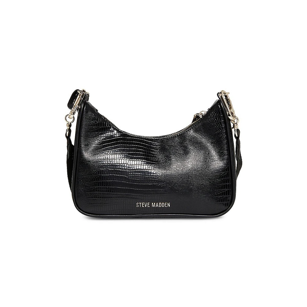 Bvital-E Embossed Crossbody Bag