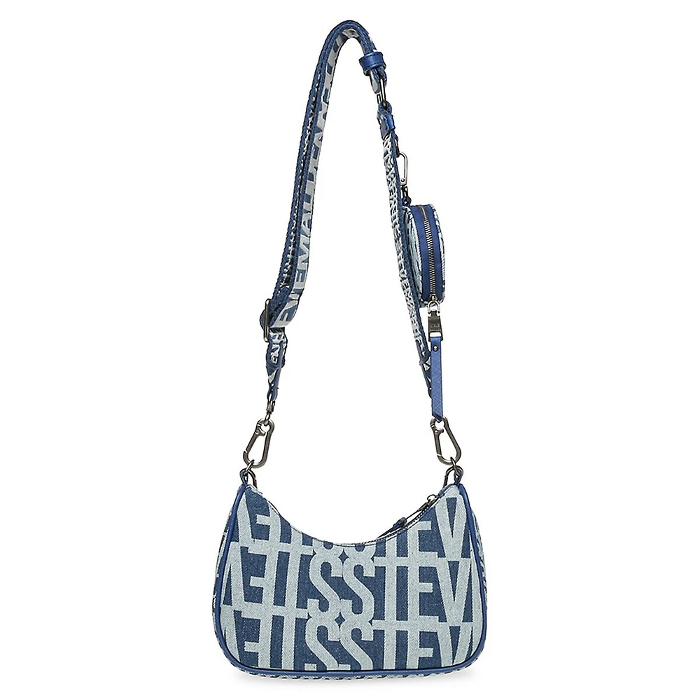 Bvisual Monogram Shoulder Bag With Pouch