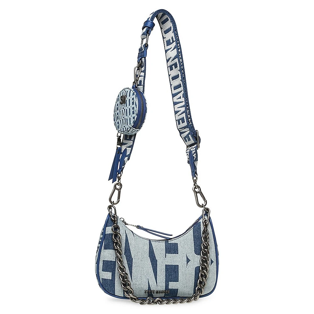 Bvisual Monogram Shoulder Bag With Pouch