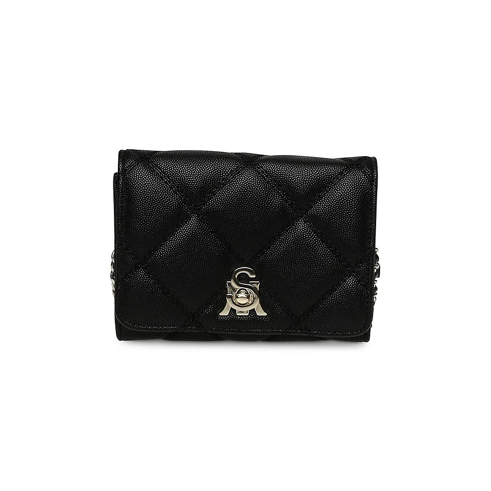 Btari Quilted Crossbody Belt Bag