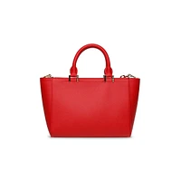Sac à main motif hachuré de style fourre-tout