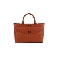 Logo-Embroidered Tote