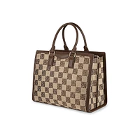 Logo-Check Print Tote