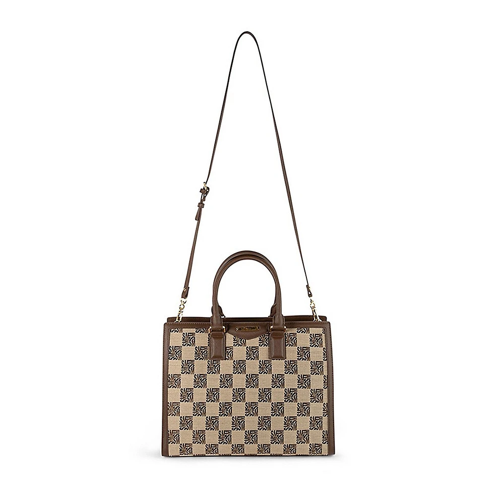 Logo-Check Print Tote