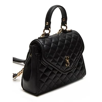 Bkeys Small Quilted Satchel