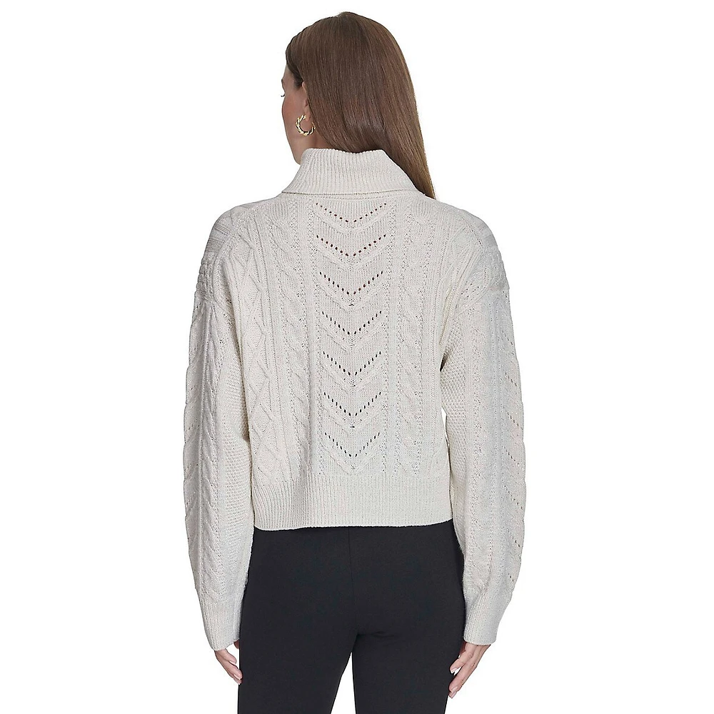 Chunky Cable Knit Sweater