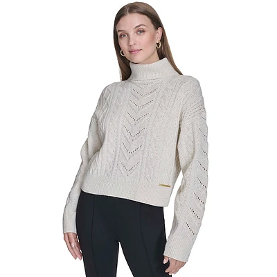 Chunky Cable Knit Sweater