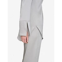 Box-Pleated Tunic Top