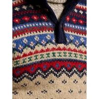 Nordic-Inspired Wool-Blend Sweater