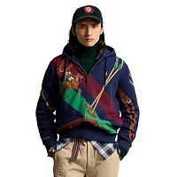 Equestrian Fleece Full-Zip Hoodie