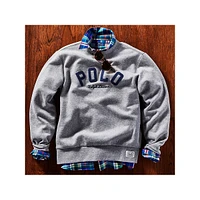 Signature Appliqué Fleece Sweatshirt