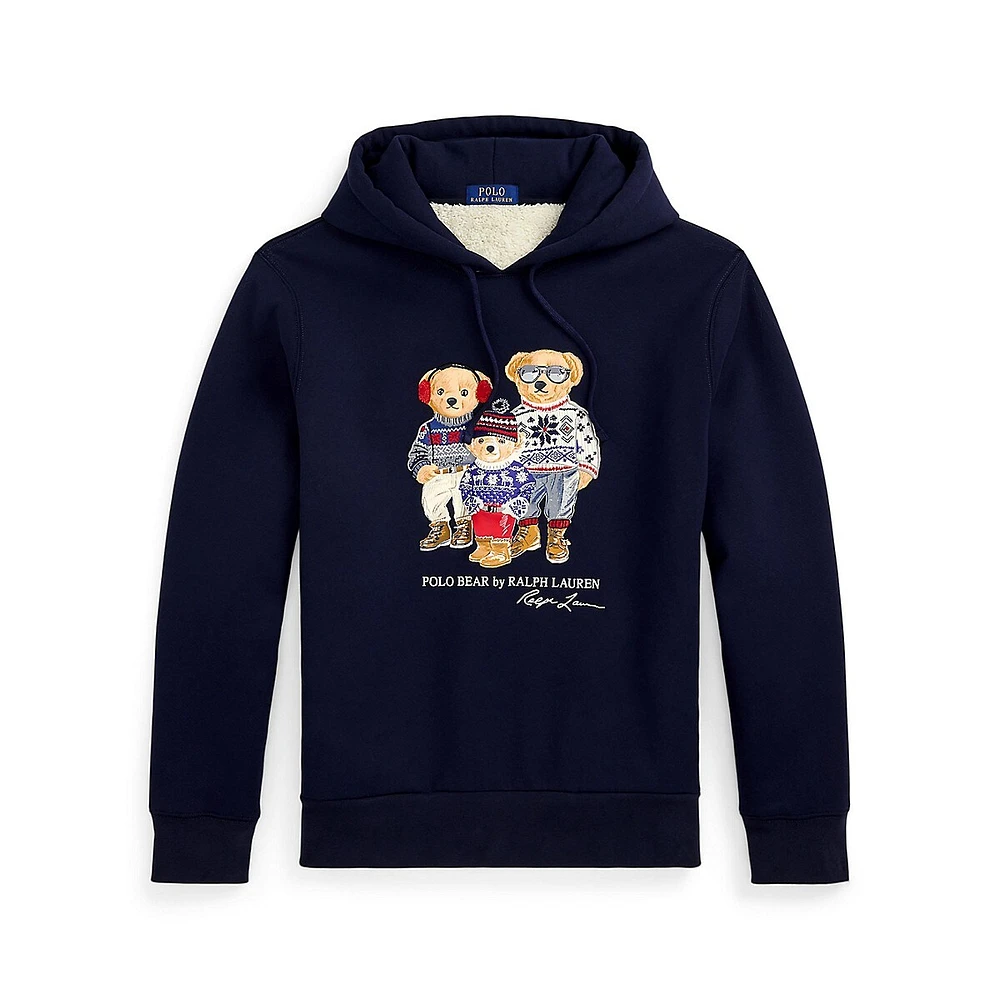 Polo Bear Family Fleece Hoodie