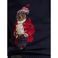 Polo Bear Cotton-Cashmere Sweater