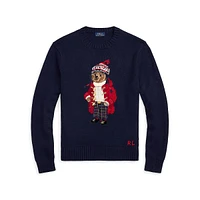 Polo Bear Cotton-Cashmere Sweater