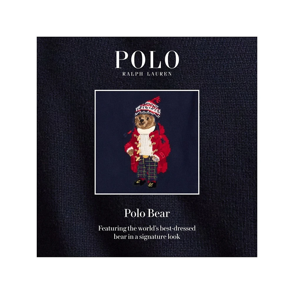 Polo Bear Cotton-Cashmere Sweater