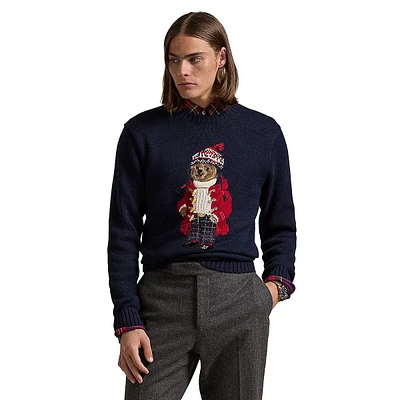 Polo Bear Cotton-Cashmere Sweater